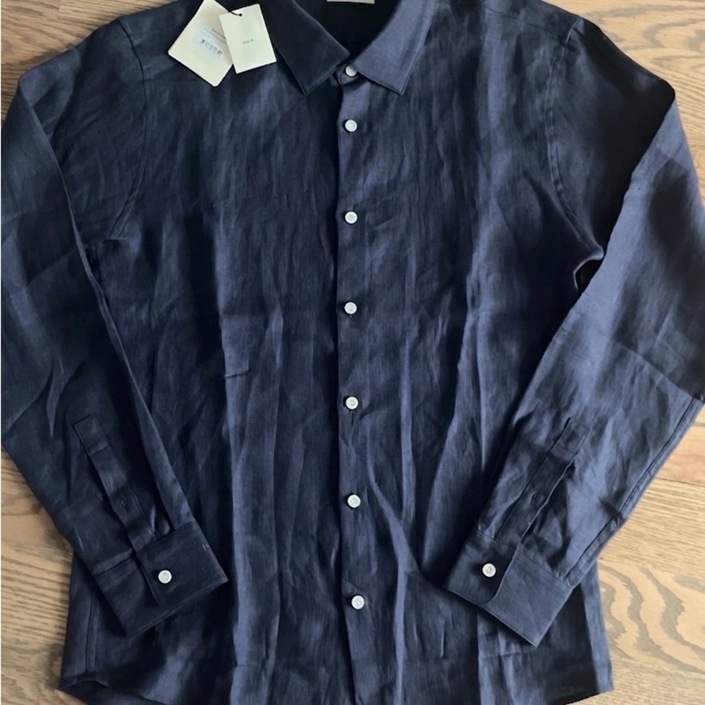 NWT Sandro Seamless Hemp Shirt Size S - Picture 3 of 9
